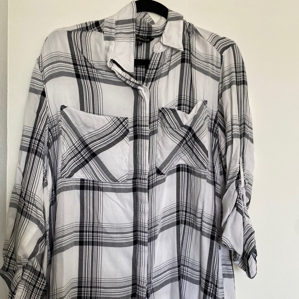 Express flannel top